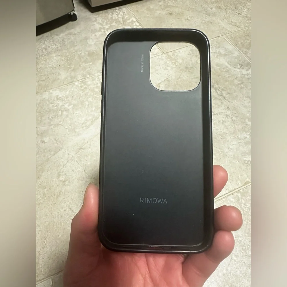 Rimowa Black Phone Case iPhone 14 Pro‎ Max